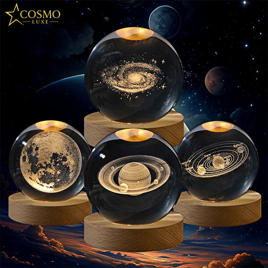 COSMO CRYSTAL – Lámpara LED 3D del Universo