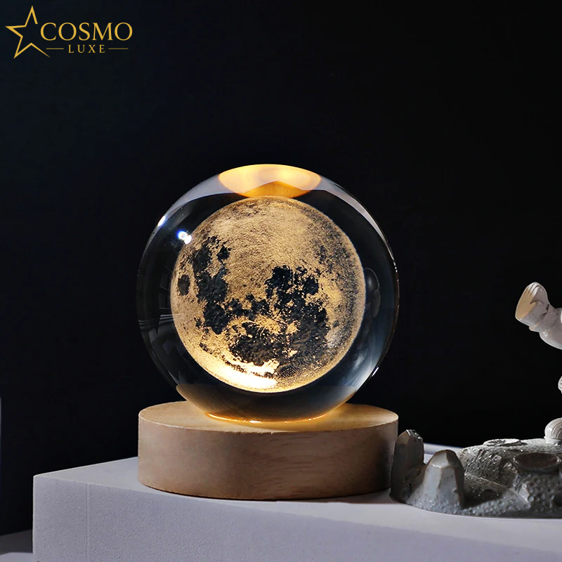 COSMO CRYSTAL – Lámpara LED 3D del Universo